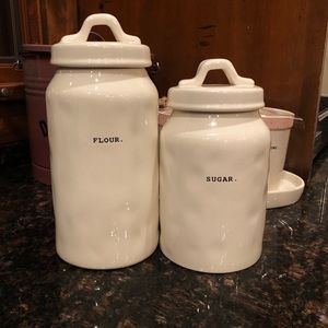 Rae Dunn Sugar and Flour